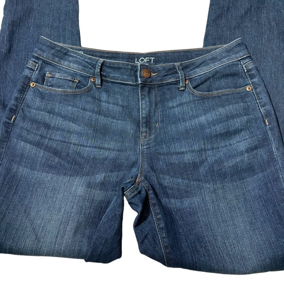 Loft Outlet Denim Jeans Curvy Skinny Casual Women's Size 10 - Picture 6 of 15
